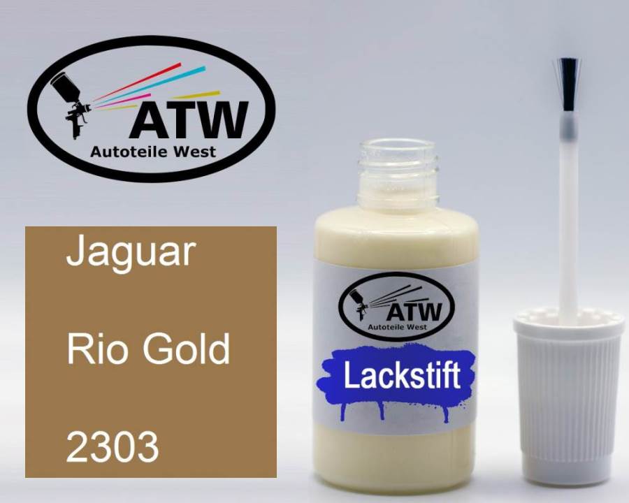 Jaguar, Rio Gold, 2303: 20ml Lackstift, von ATW Autoteile West.